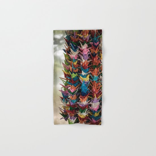 Paper Cranes Hand & Bath Towel