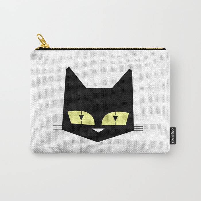 Vintage Cat Carry-All Pouch