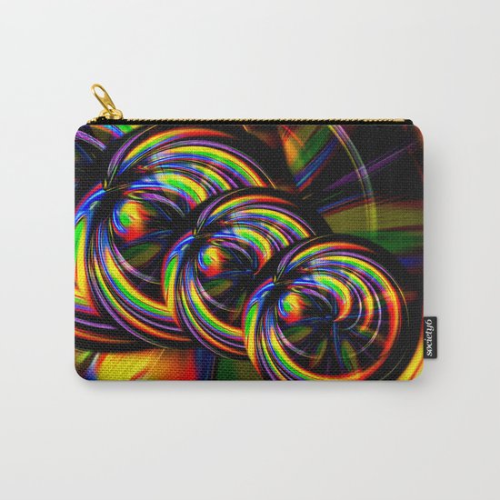 Creations in the color spectrum of the rainbow 3 Carry-All Pouch
