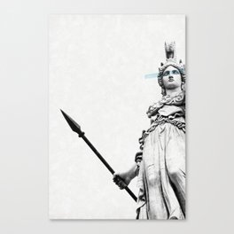 Athena the goddess of wisdom Canvas Print