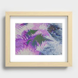 reaching out Recessed Framed Print