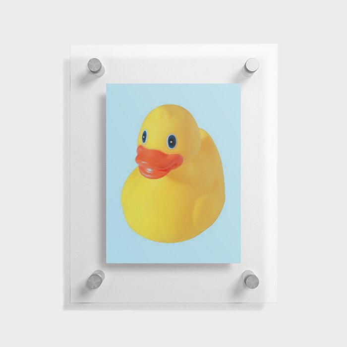 Rubber Ducky Floating Acrylic Print