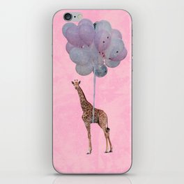 party giraffe iPhone Skin