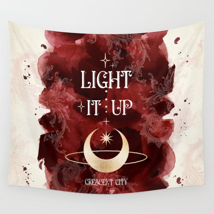 Light hotsell up tapestry