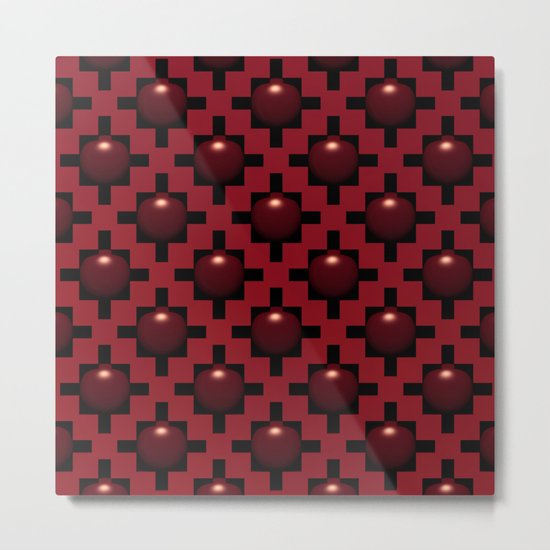 Reds Metal Print