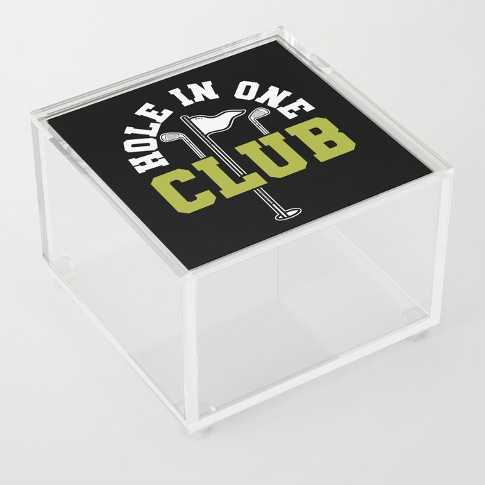 Hole In One Club Golf Acrylic Box