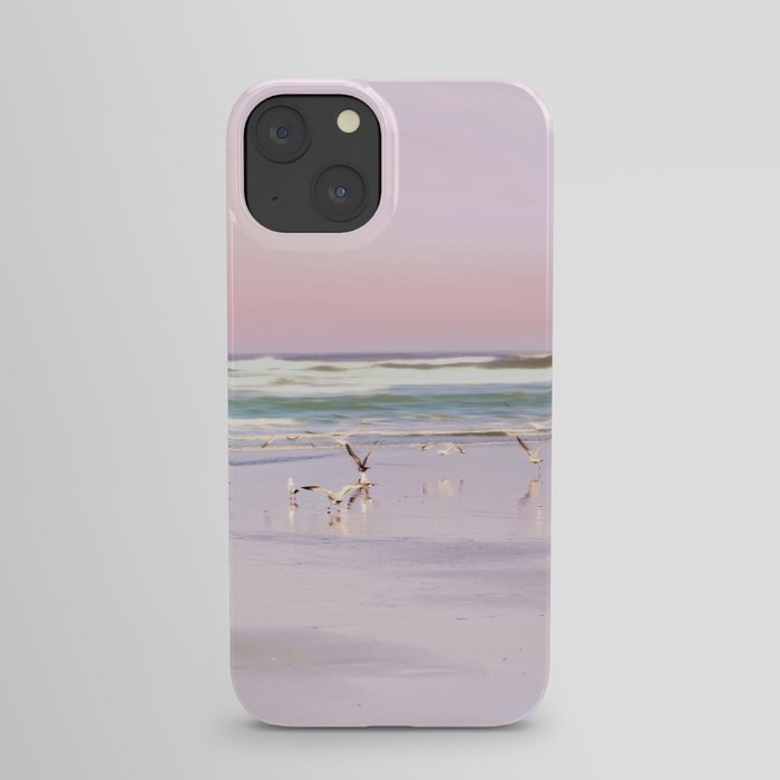 pastel beach iPhone Case