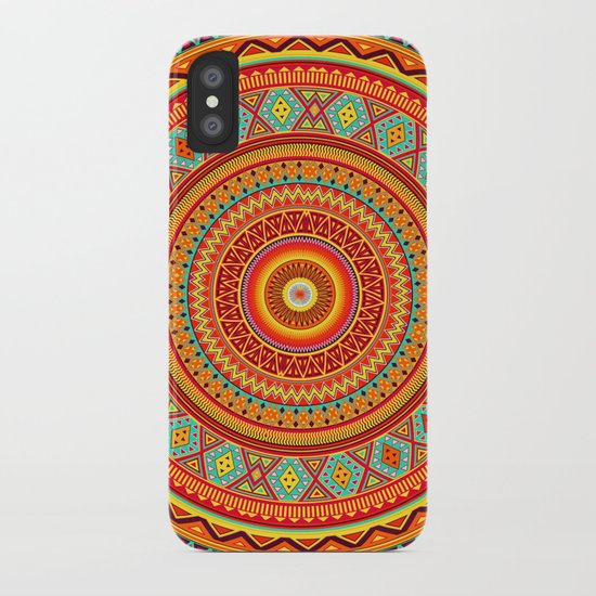 Mandala Aztec Pattern iPhone Case