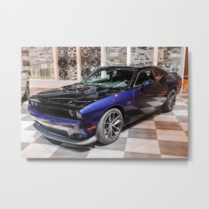 2017 80th Anniversary Two tone Auto Show MOPAR 17 Challenger color photograph / photography Metal Print