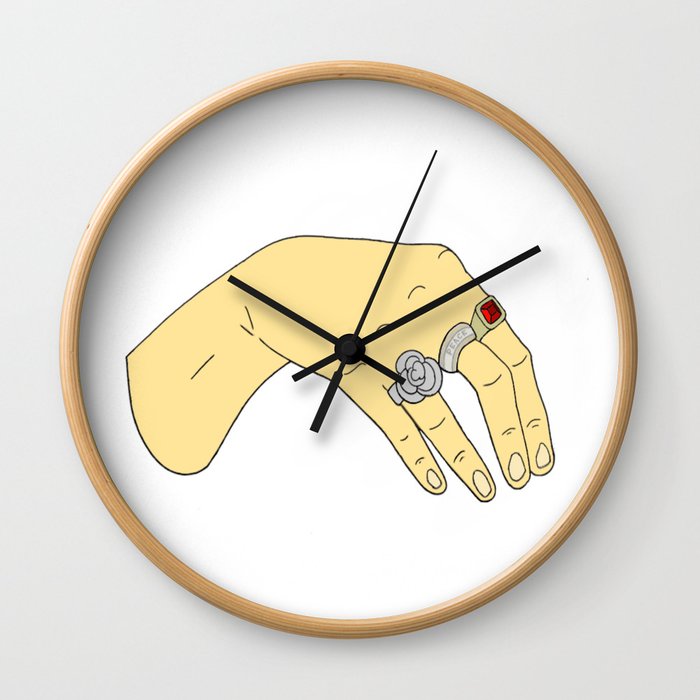 Harry Styles' Hand-- Simple Wall Clock