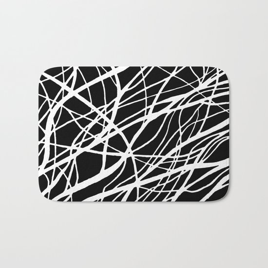 Tumble 2 Black Bath Mat