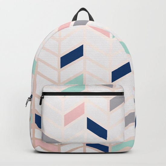Herringbone Backpack
