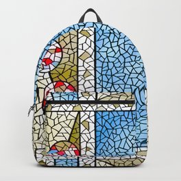 Belcher Mosaic Stained Glass Backpack