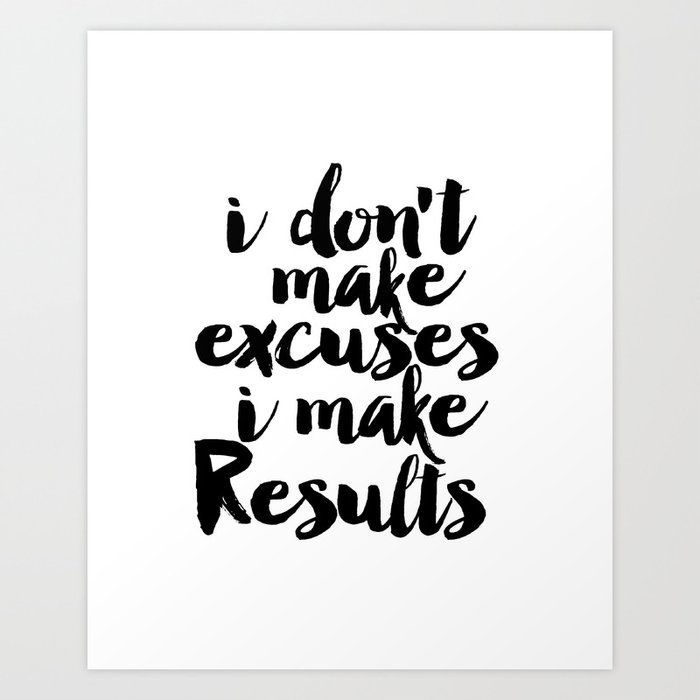 Motivational Quote Gym Decor Gift For Him Gift For Boyfriend Motivational Inspirational Poster Art Print By Micheltypography Society6