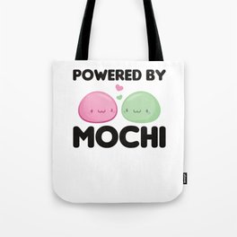 Powered By Mochi - Kawaii Mochi Ice Cream Tote Bag