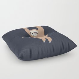 Sloth Galaxy Floor Pillow