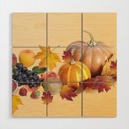 Thanksgiving Day. Thanksgiving, autumn background. thanksgiving.  Wood Wall Art