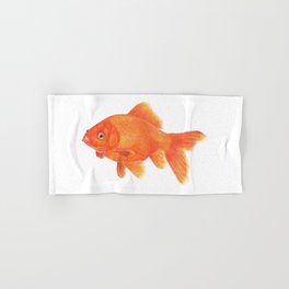 Gold Fish Hand & Bath Towel
