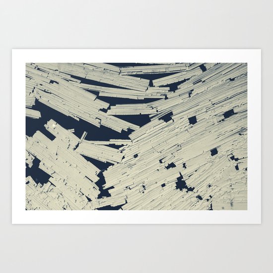 Degraded Art Print