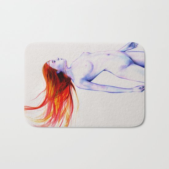 Brave (Red version) Bath Mat