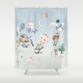 Little Adventure Shower Curtain