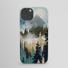 Misty Pines iPhone Case