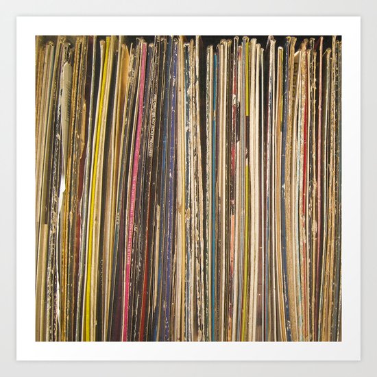 Records Art Print