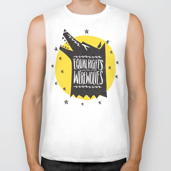 WEREWOLF RIGHTS Biker Tank