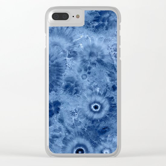 Agate frost Clear iPhone Case