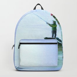 Fishing For Bass Backpack