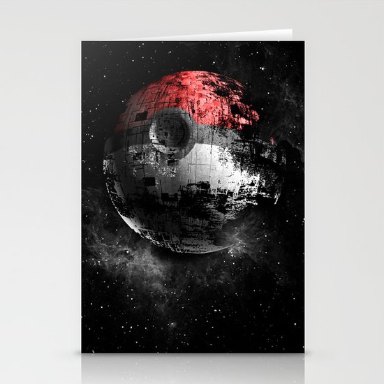 Poked to Death 3D Stationery Cards