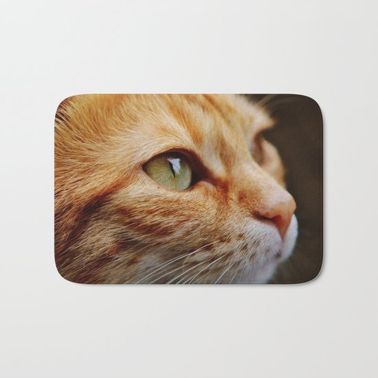 cat face 4 Bath Mat