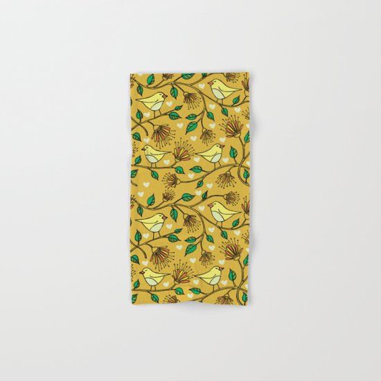 Birds pattern II Hand & Bath Towel