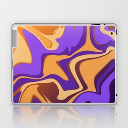 Purple Marble Design Laptop Skin