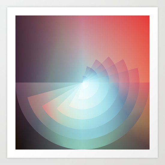 Fades Art Print