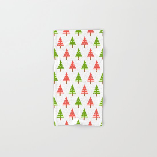 Christmas tree. Hand & Bath Towel