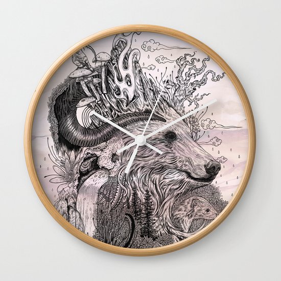Forest Warden Wall Clock
