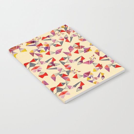 watercolour geometric shapes Notebook