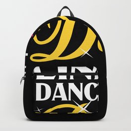 Line Dance Music Song Country Dancing Lessons Backpack