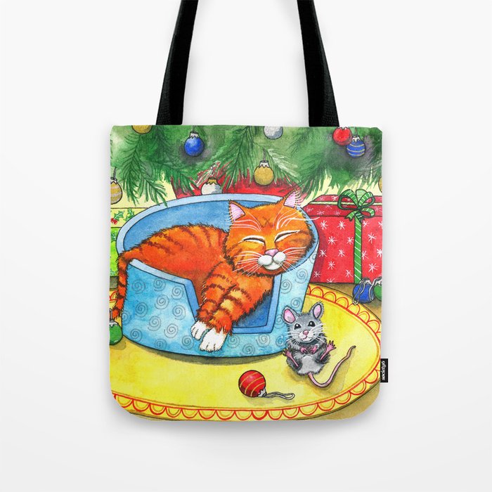 Not a Creature was Stirring Tote Bag