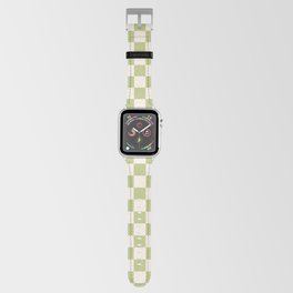 Checked - Matcha Apple Watch Band