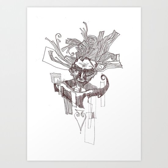 MAN Art Print