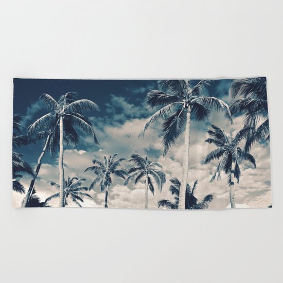 Palm Trees Beach Towel