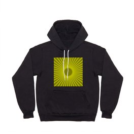 sun with olive background Hoody
