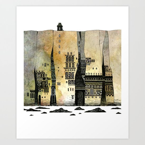 hidden place Art Print