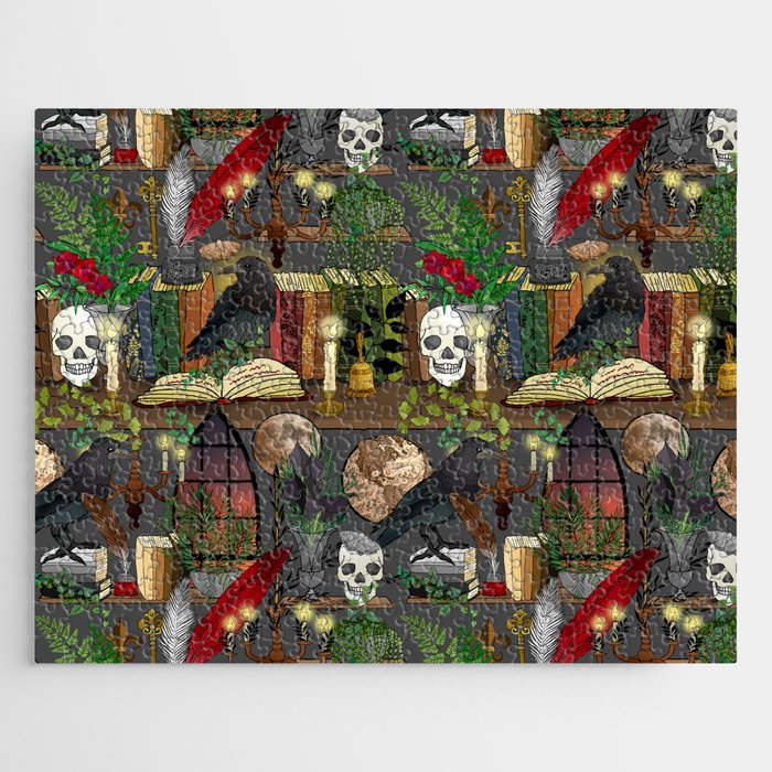 The Raven's Study Jigsaw Puzzle