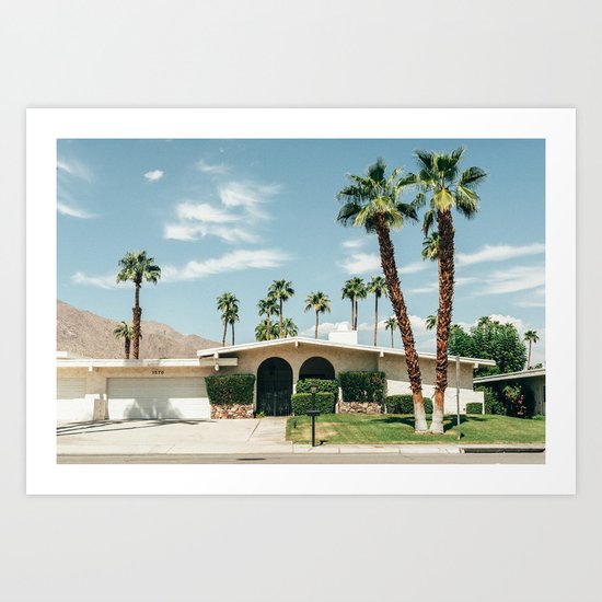 Memory form California Art Print