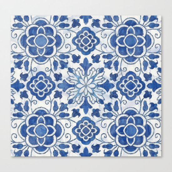 Azulejos Canvas Print
