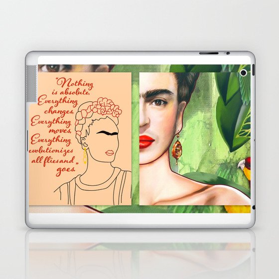 Passion is the bridge that takes you from pain to change. Laptop & iPad Skin