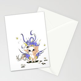 Little Cerberus in Okami style Stationery Cards